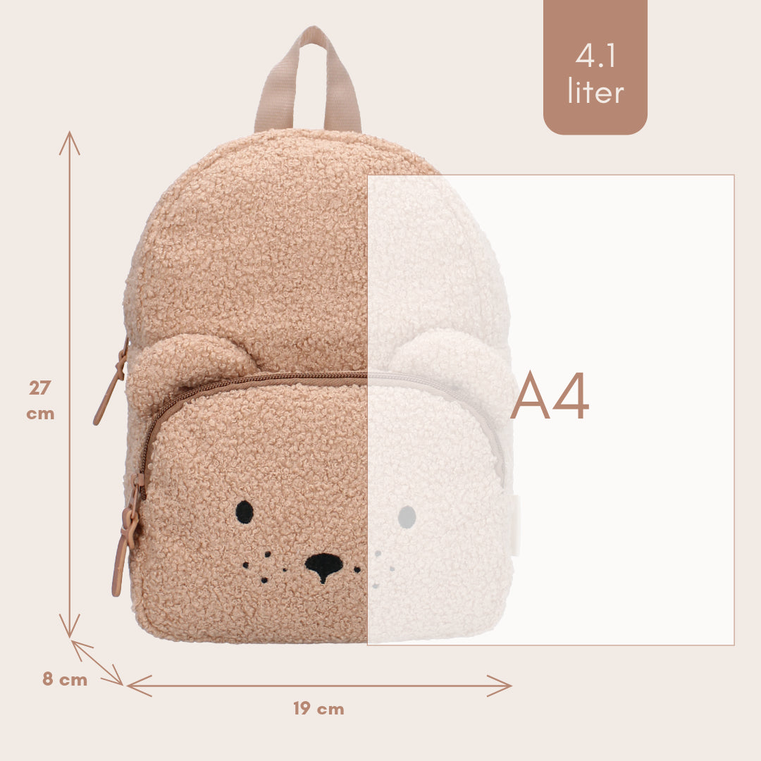 Gepersonaliseerde rugzak Comfort Friends met naam - Geborduurd