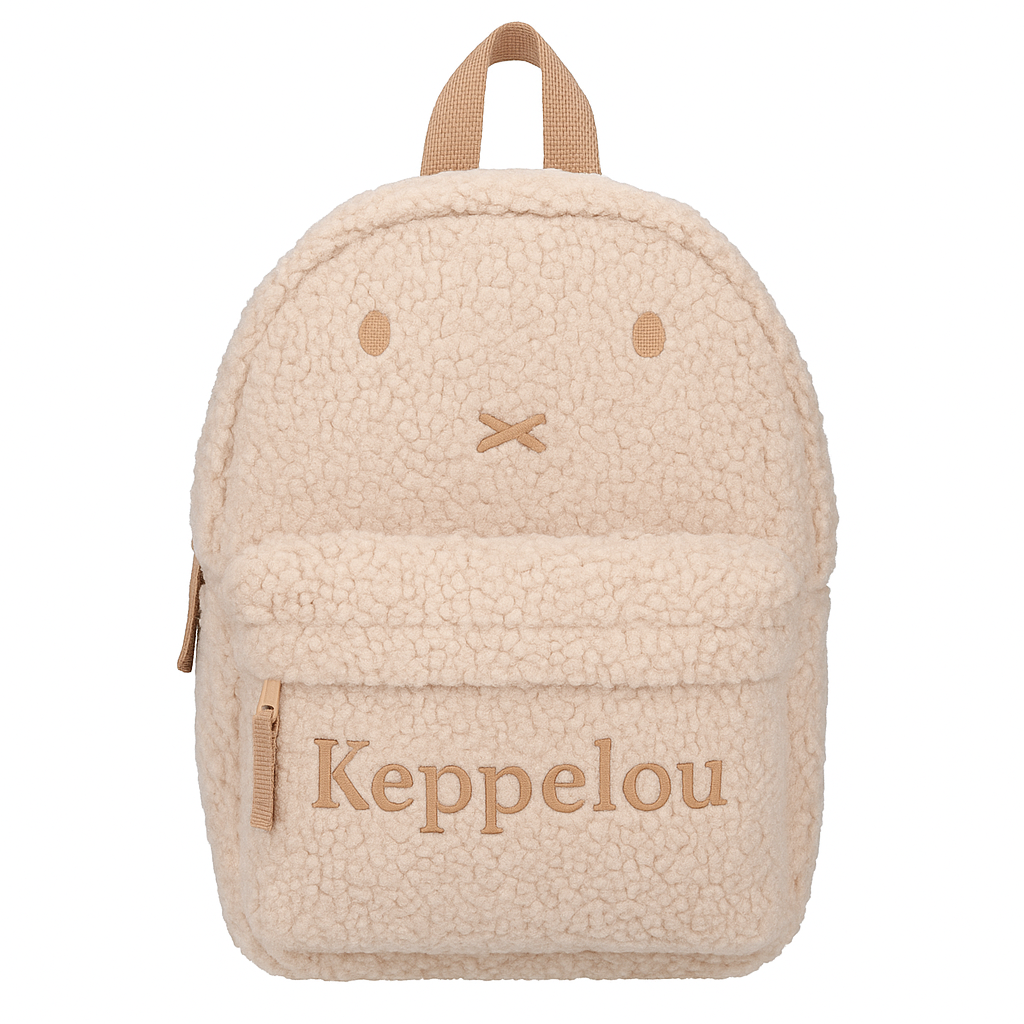 Gepersonaliseerde rugzak Miffy Kind Gestures met naam - Geborduurd