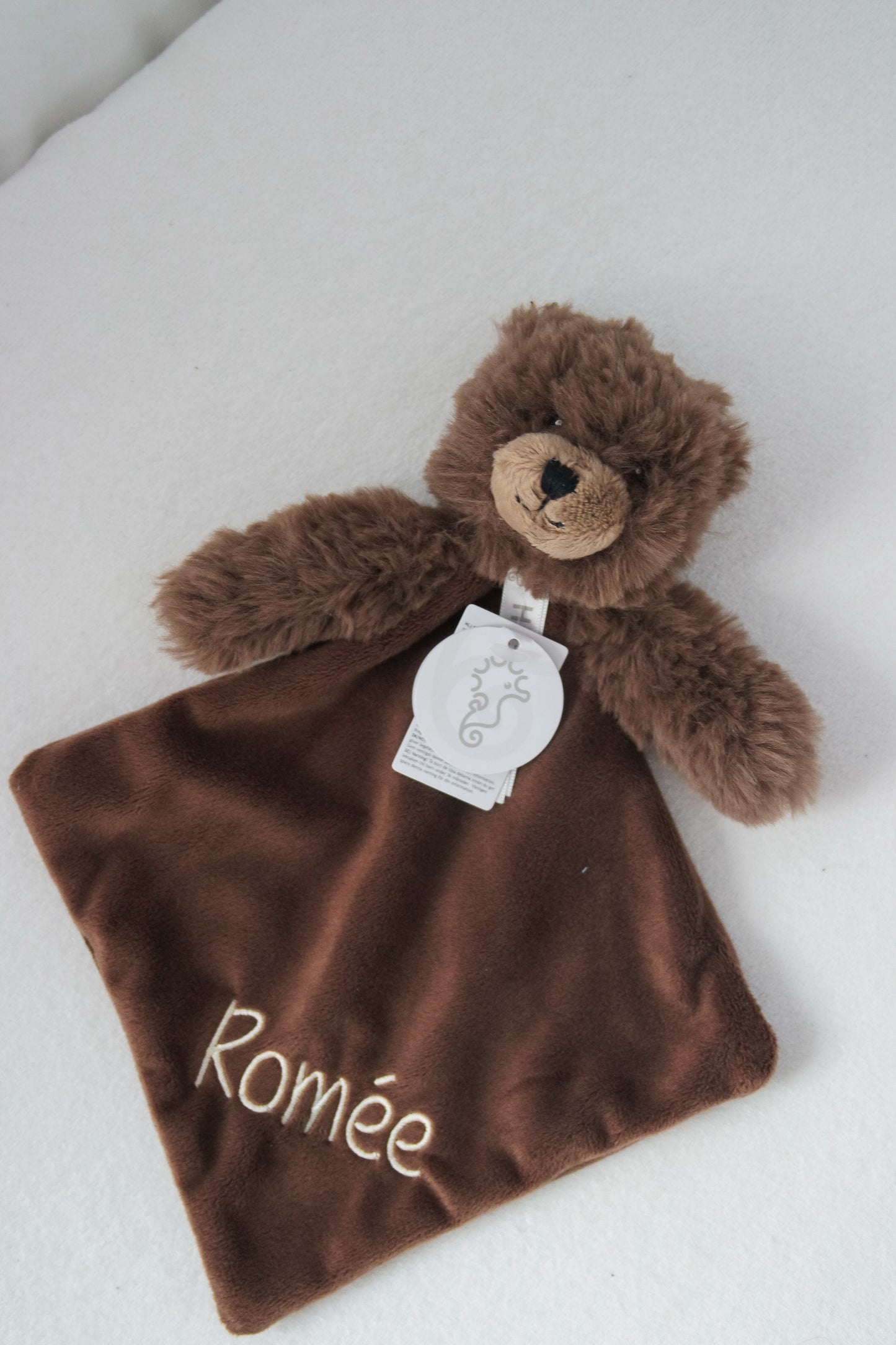 Gepersonaliseerde Bear Borre Tuttle Happy Horse met naam - incl. borduren