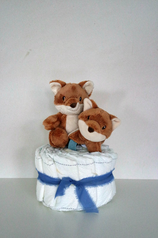 Luiertaart Mini - Vos Forest Friends