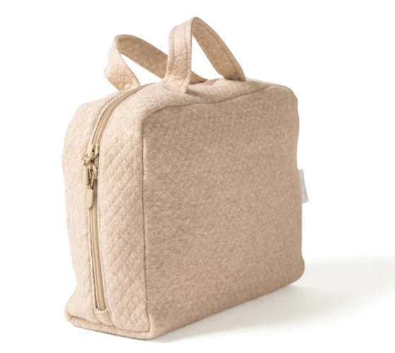 Logeertas Losange met naam - Geborduurd