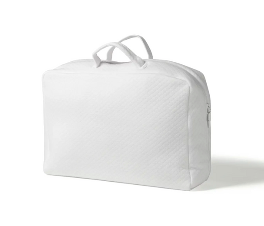 Logeertas Losange met naam - Geborduurd