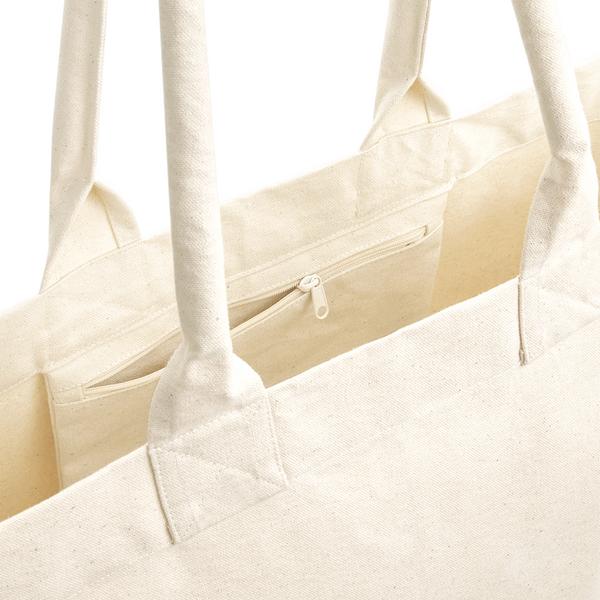 Gepersonaliseerde katoenen schoudertas - incl. borduren
