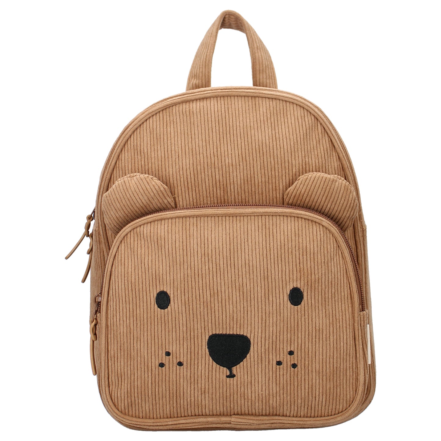 Gepersonaliseerde rugzak Kidzroom Beary Excited Corduroy met naam - Geborduurd