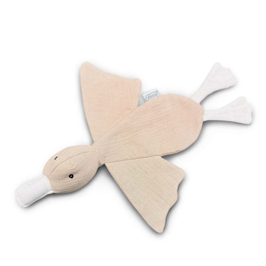 Knuffeldoekje Eend - Met Naam Gepersonaliseerd