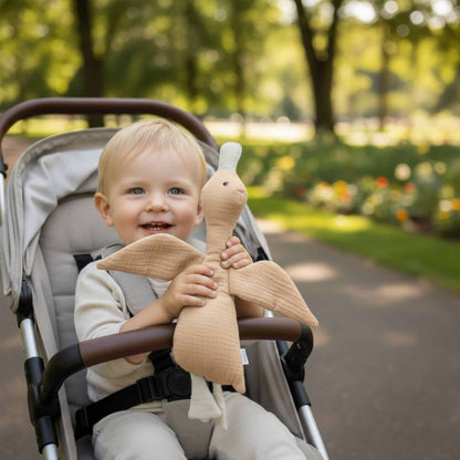 Knuffel Eend - Met Naam Gepersonaliseerd
