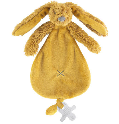 Gepersonaliseerd Rabbit Richie Knuffeldoekje met naam - incl. borduren