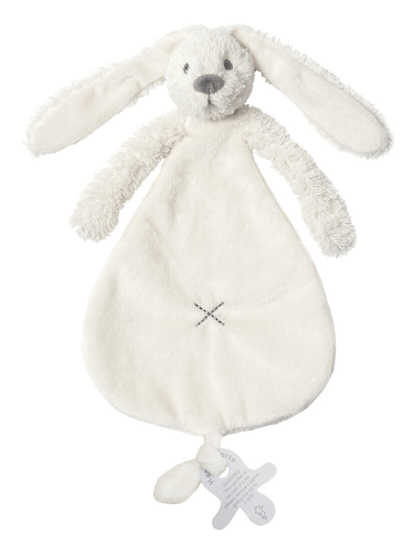 Gepersonaliseerd Rabbit Richie Knuffeldoekje met naam - incl. borduren