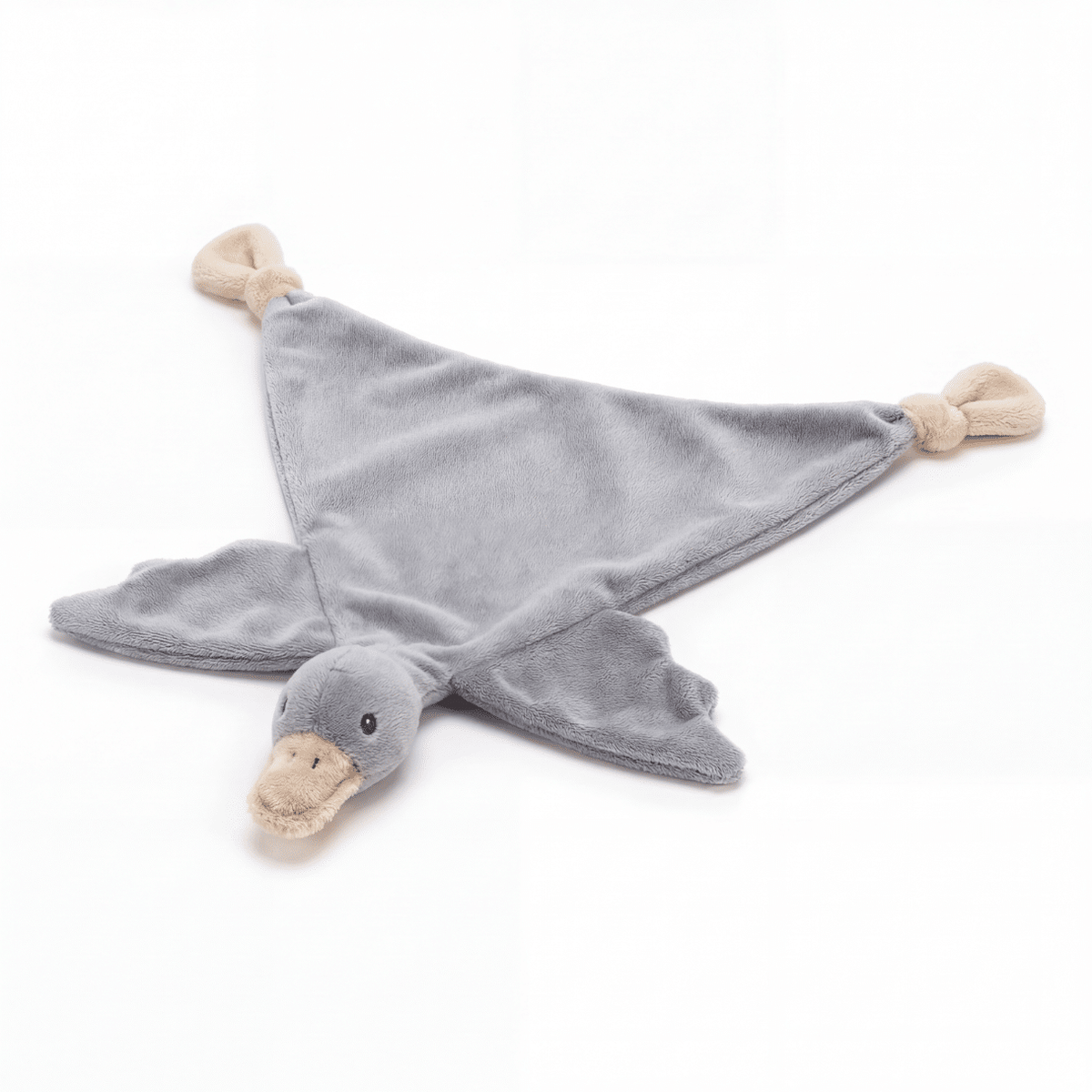 Gepersonaliseerd knuffeldoekje Teddy Eend met naam - incl. borduren