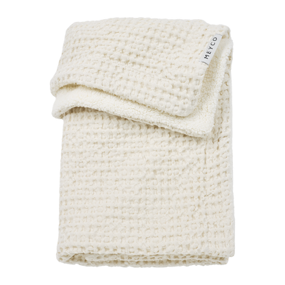 Gepersonaliseerd Deken Waffle Teddy met naam - incl. borduring