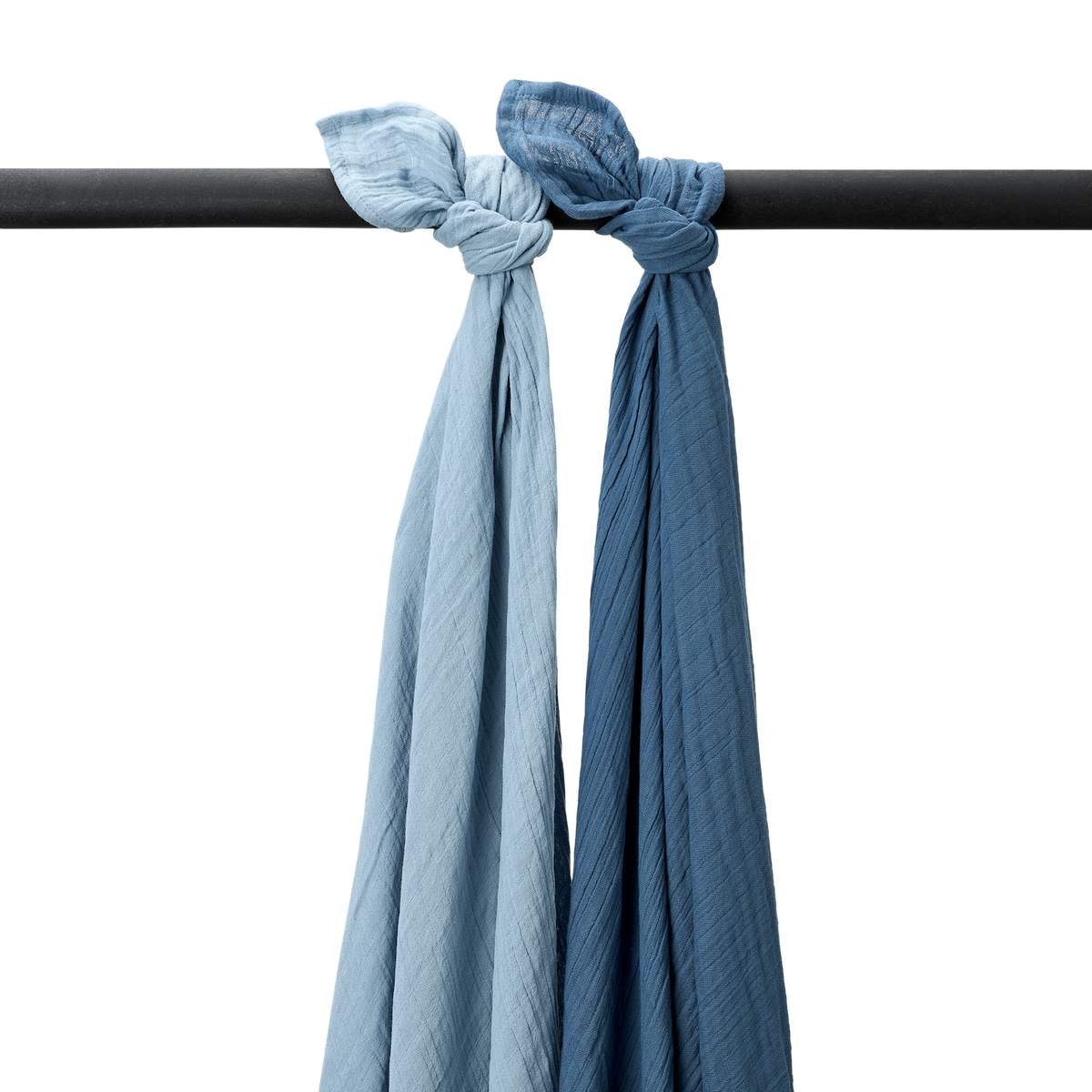 Gepersonaliseerde hydrofiele doek xxl met naam – 120 × 120 cm - incl. borduren