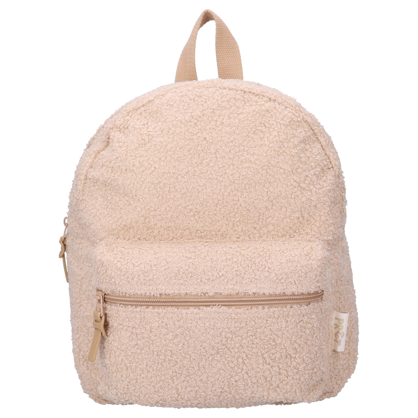 Gepersonaliseerde rugzak Beige Teddy met naam - incl. borduren