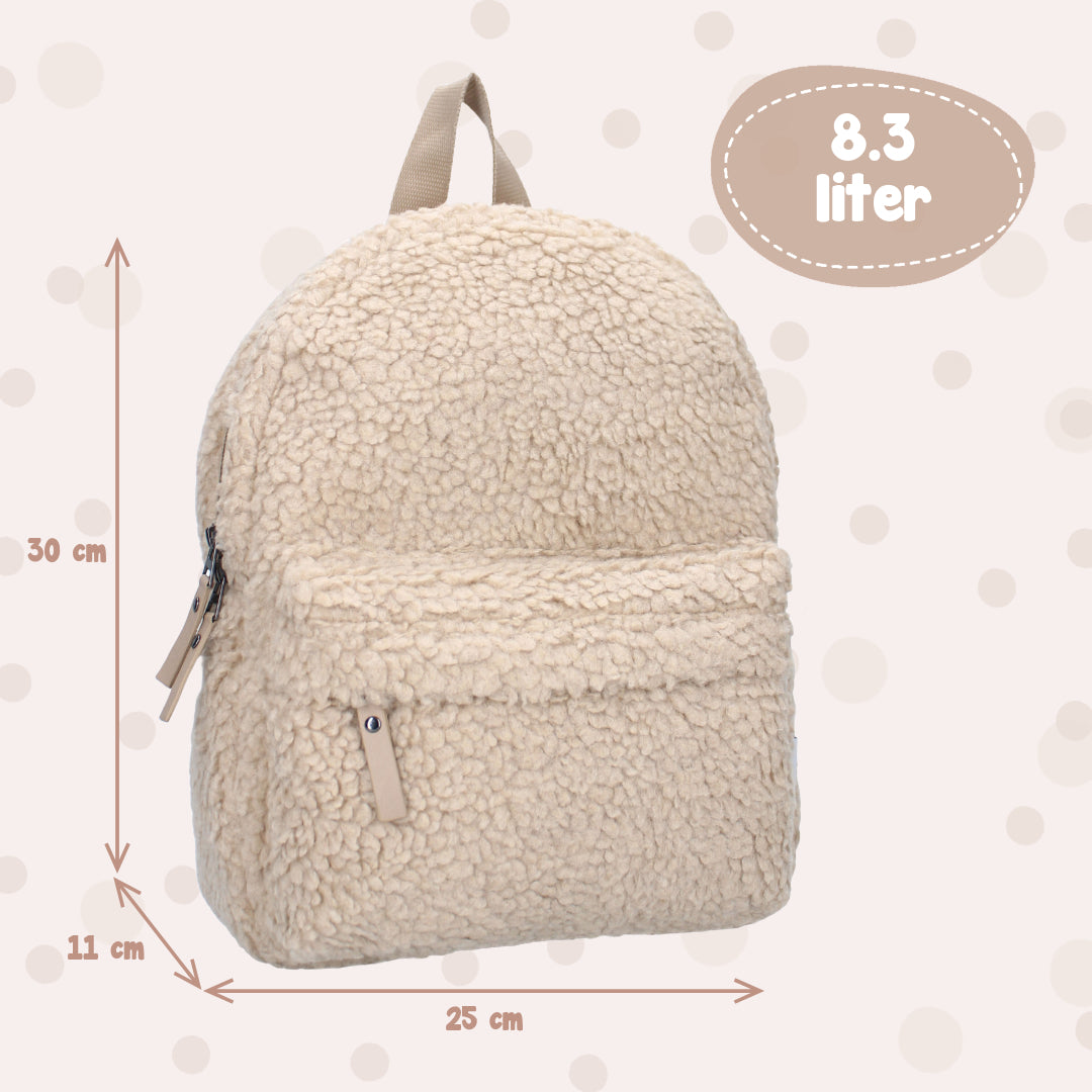 Gepersonaliseerde rugzak Be Soft and Kind met naam - Geborduurd