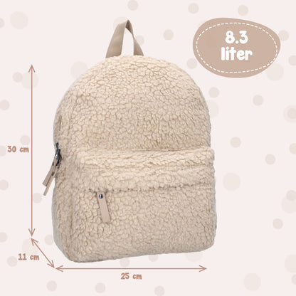 Gepersonaliseerde rugzak Be Soft and Kind met naam - Geborduurd