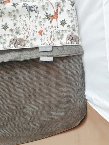 Rib deken fleece - Gepersonaliseerd met naam