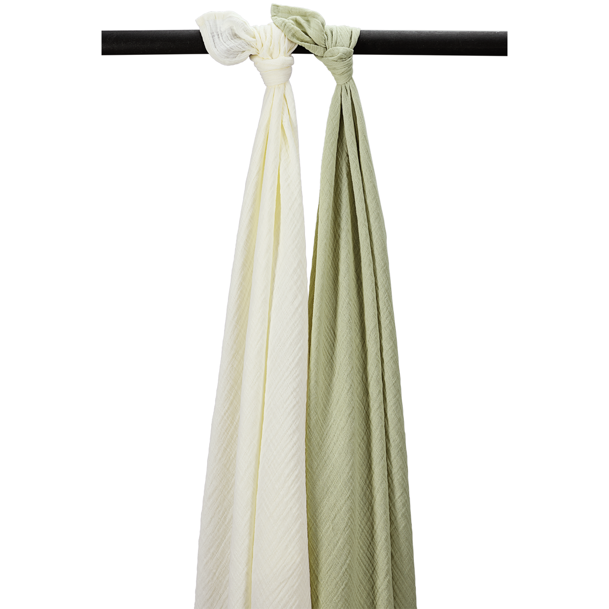 Gepersonaliseerde hydrofiele doek xxl met naam – 120 × 120 cm - incl. borduren