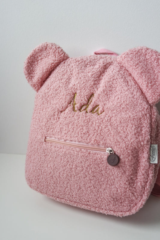 Gepersonaliseerde rugzak Teddy met naam - incl. borduren