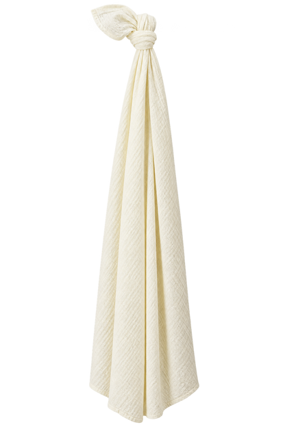 Gepersonaliseerde hydrofiele doek xxl met naam – 120 × 120 cm - incl. borduren
