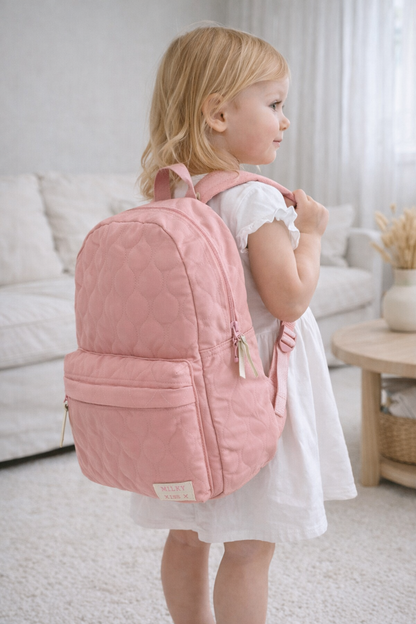Gepersonaliseerde rugzak Milky Kiss met naam - incl. borduren