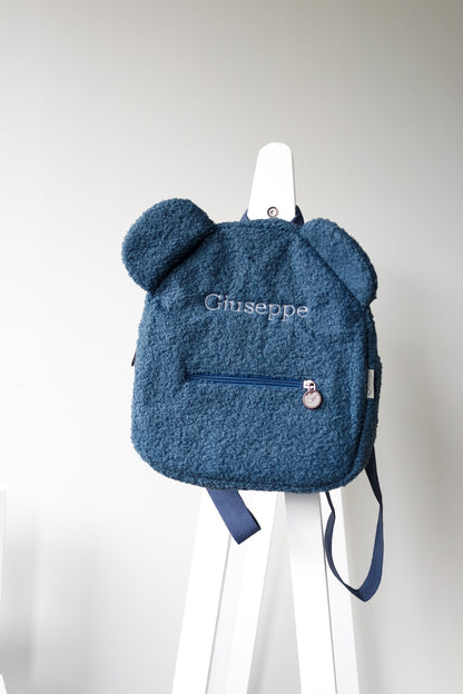 Gepersonaliseerde rugzak Teddy met naam - incl. borduren