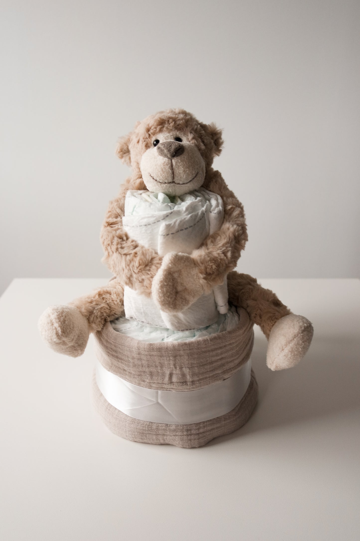Luiertaart Mini - Slingeraap Bruin