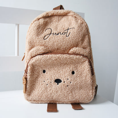 Gepersonaliseerde rugzak Comfort Friends met naam - Geborduurd