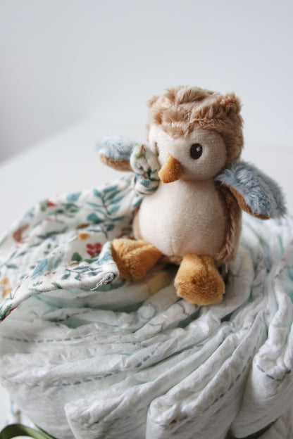 Luiertaart Mini - Uil Forest Friends