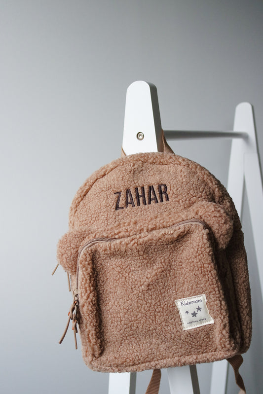 Gepersonaliseerde rugzak Kidzroom Porto Beary Excited met naam - Geborduurd