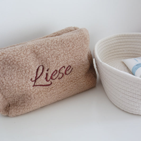 Gepersonaliseerde toilettas met naam