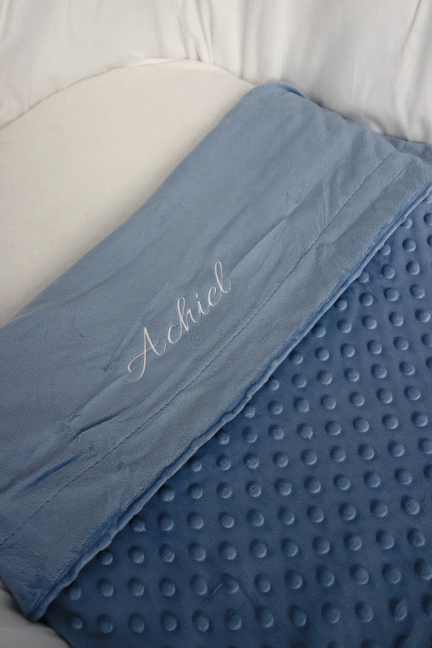Gepersonaliseerd Bubbel Deken met naam - Geborduurd