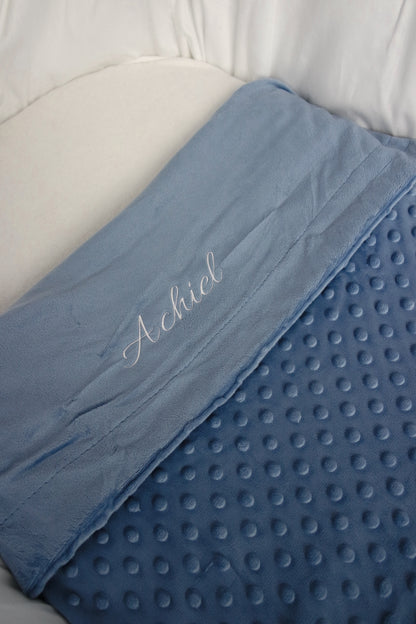 Gepersonaliseerd Bubbel Deken met naam - Geborduurd