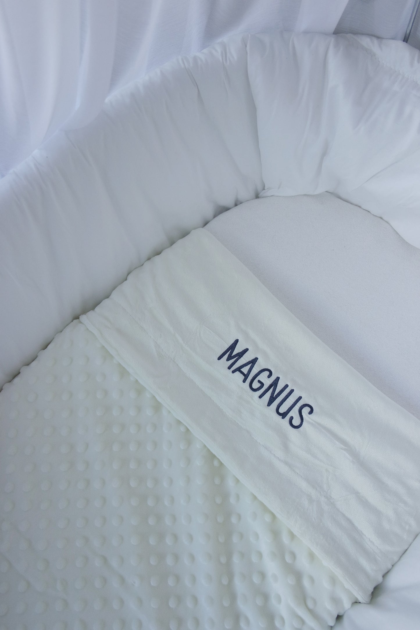 Gepersonaliseerd Bubbel Deken met naam - Geborduurd