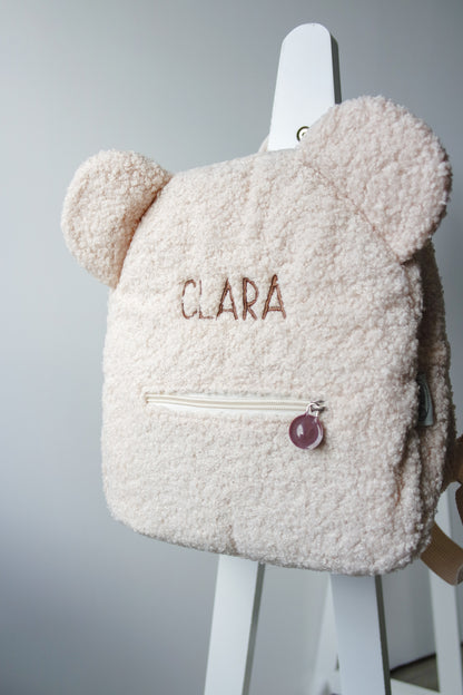 Gepersonaliseerde rugzak Teddy met naam - incl. borduren