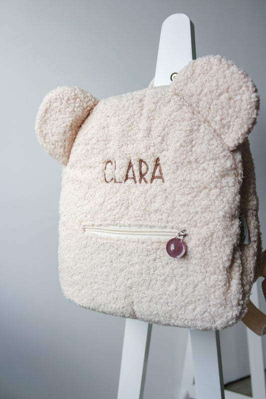 Gepersonaliseerde rugzak Teddy met naam - incl. borduren