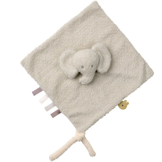Gepersonaliseerd Nattou Knuffeldoekje Teddy Olifant met naam - incl. borduren