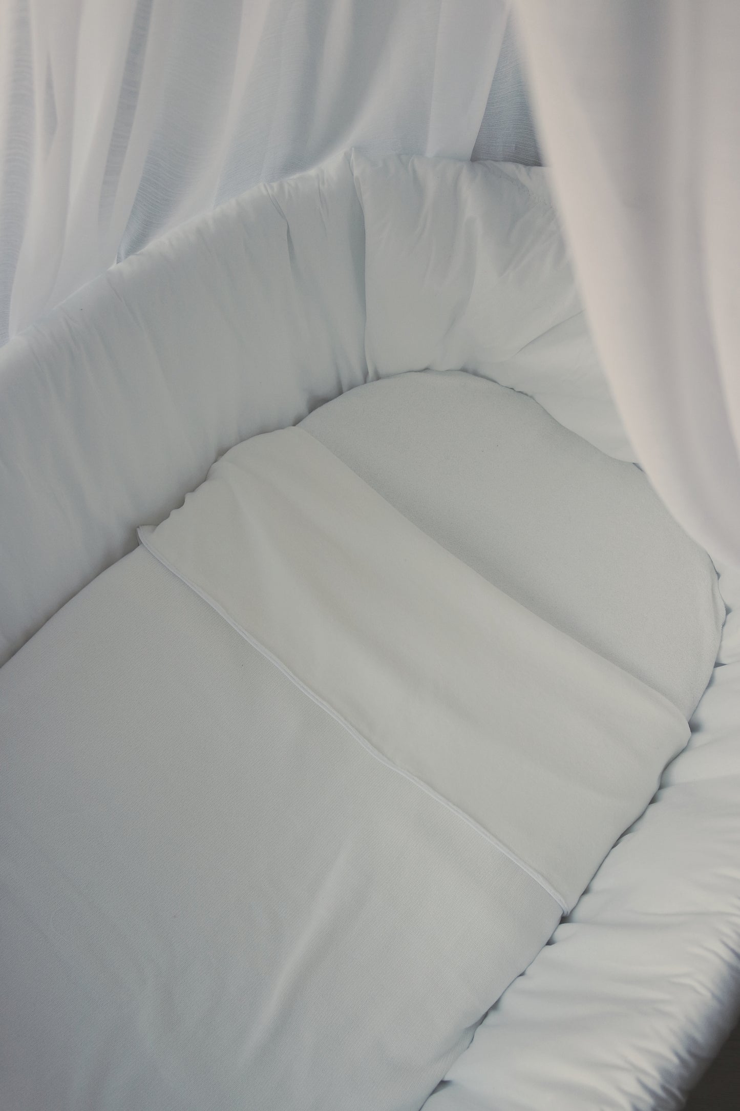 Gebreid katoen deken velvet white - Gepersonaliseerd met naam