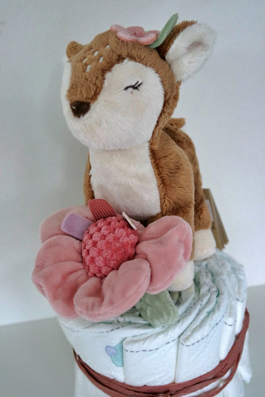 Luiertaart Mini - Hertje Fairy Garden