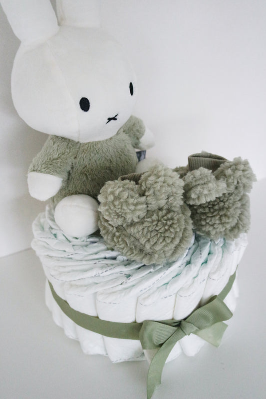 Luiertaart Midi - Nijntje Slofjes