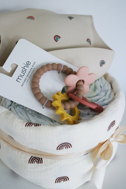 Luiertaart Midi - Rainbow