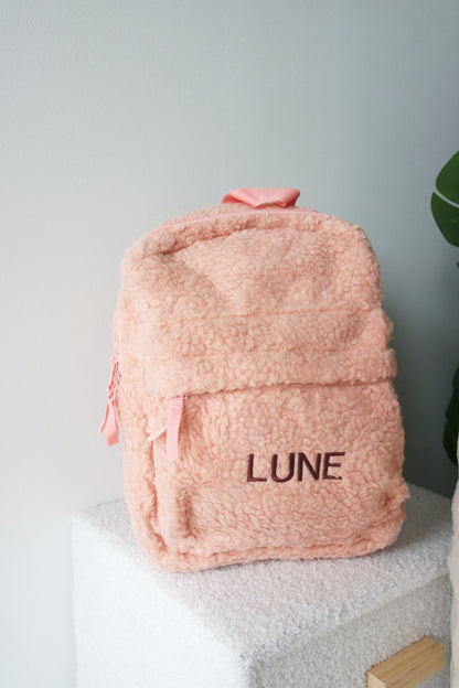 Gepersonaliseerde rugzak Be Soft and Kind met naam - incl. borduren