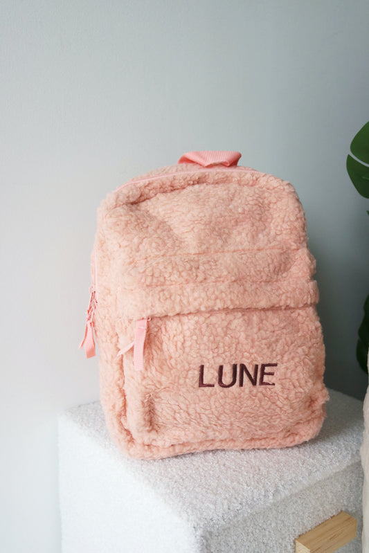 Gepersonaliseerde rugzak Be Soft and Kind met naam - incl. borduren