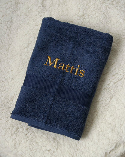 Gepersonaliseerde handdoek met naam – Geborduurd