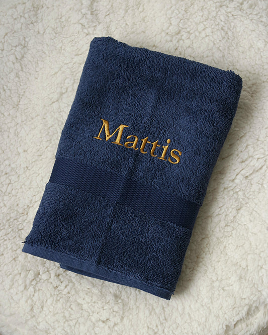 Gepersonaliseerde handdoek met naam – Geborduurd