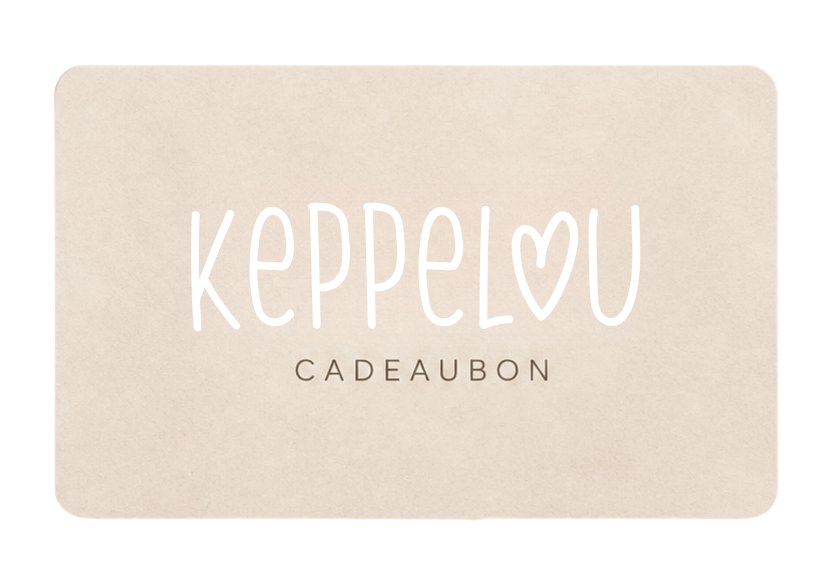 Keppelou cadeaubon – een persoonlijk cadeau, helemaal naar keuze