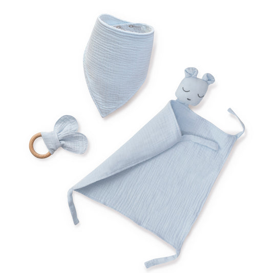 Set: Knuffeldoekje + Bandanaslab + Bijtring