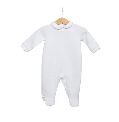 Gepersonaliseerd babypakje Losange met naam - incl. borduren
